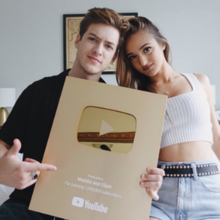 Maddie Joy with her rumored boyfriend.